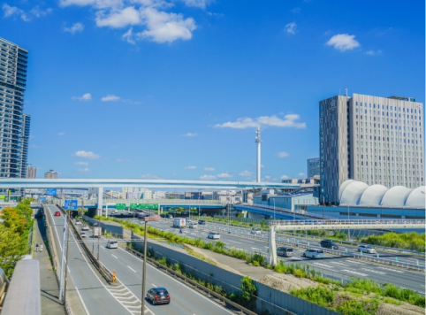 会社からの風景/社屋